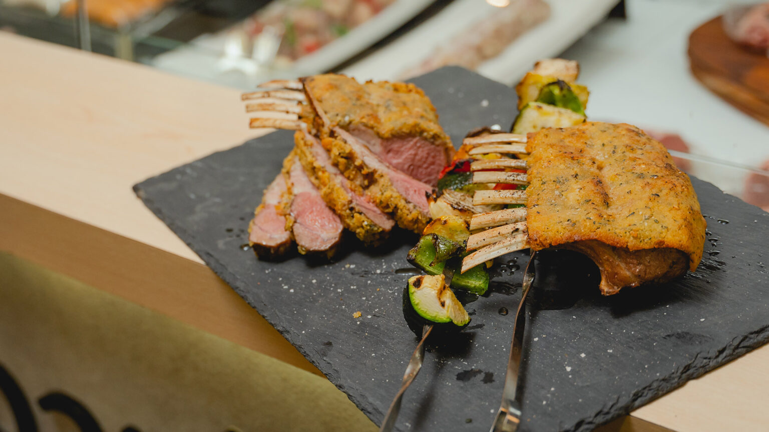 Herb Crusted Rack of Lamb