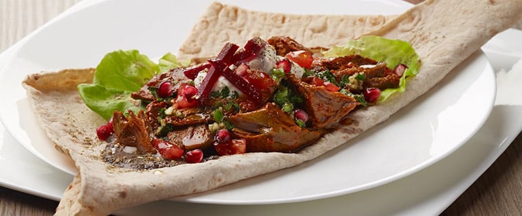 Braised Australian Lamb Shwarma