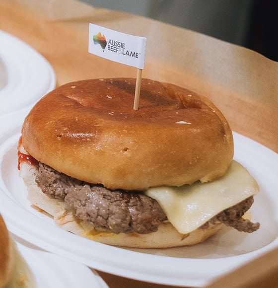 Ultimate Aussie Lamb Burger  | Aussie Beef &amp; Lamb | UK