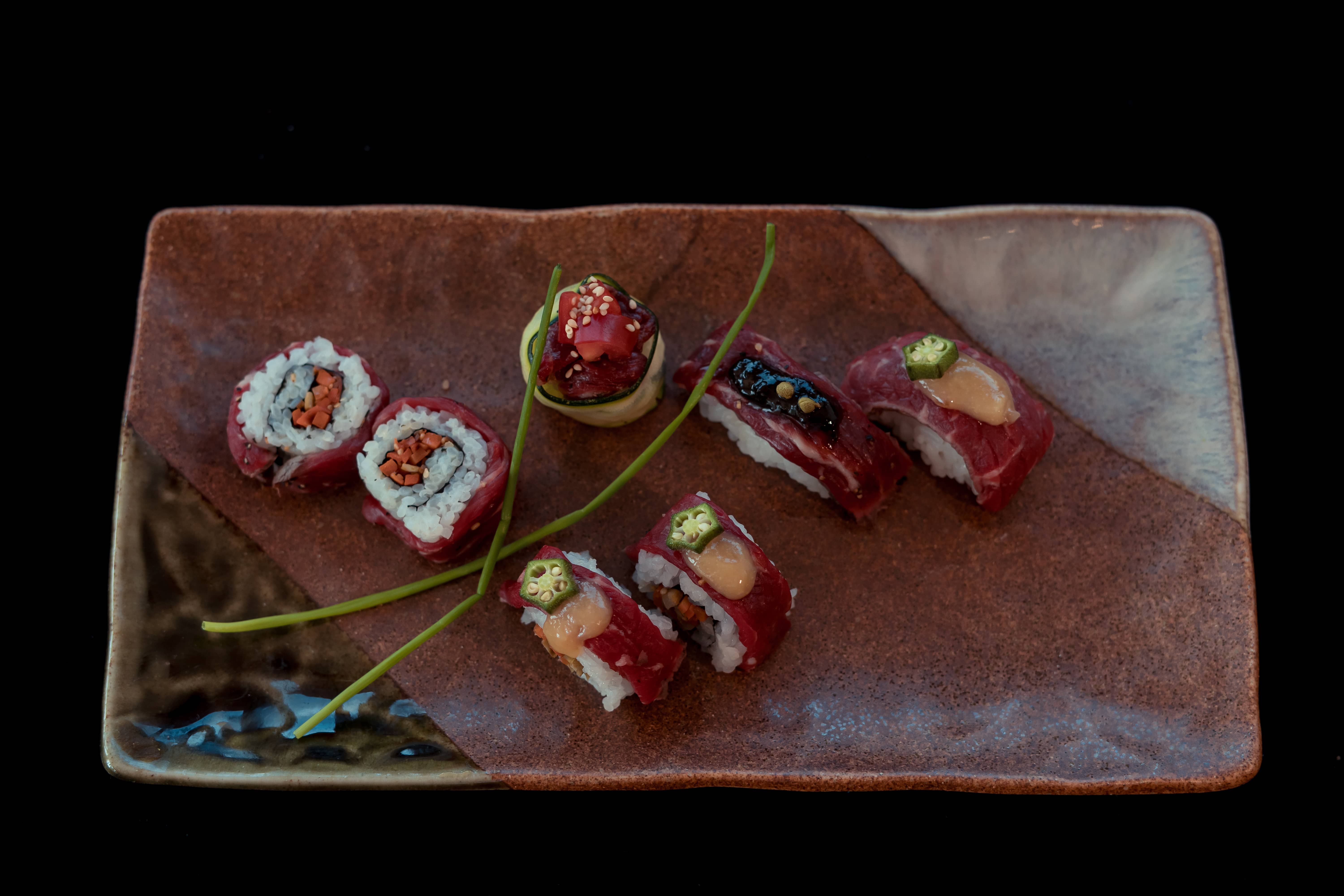Aussie Beef Ribeye Tataki Sushi - Three Ways | Aussie Beef & Lamb | UK