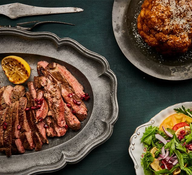 Butterflied Lamb Leg BBQ | Roast Cauliflower | Zesty Salad | Aussie Beef & Lamb | UK