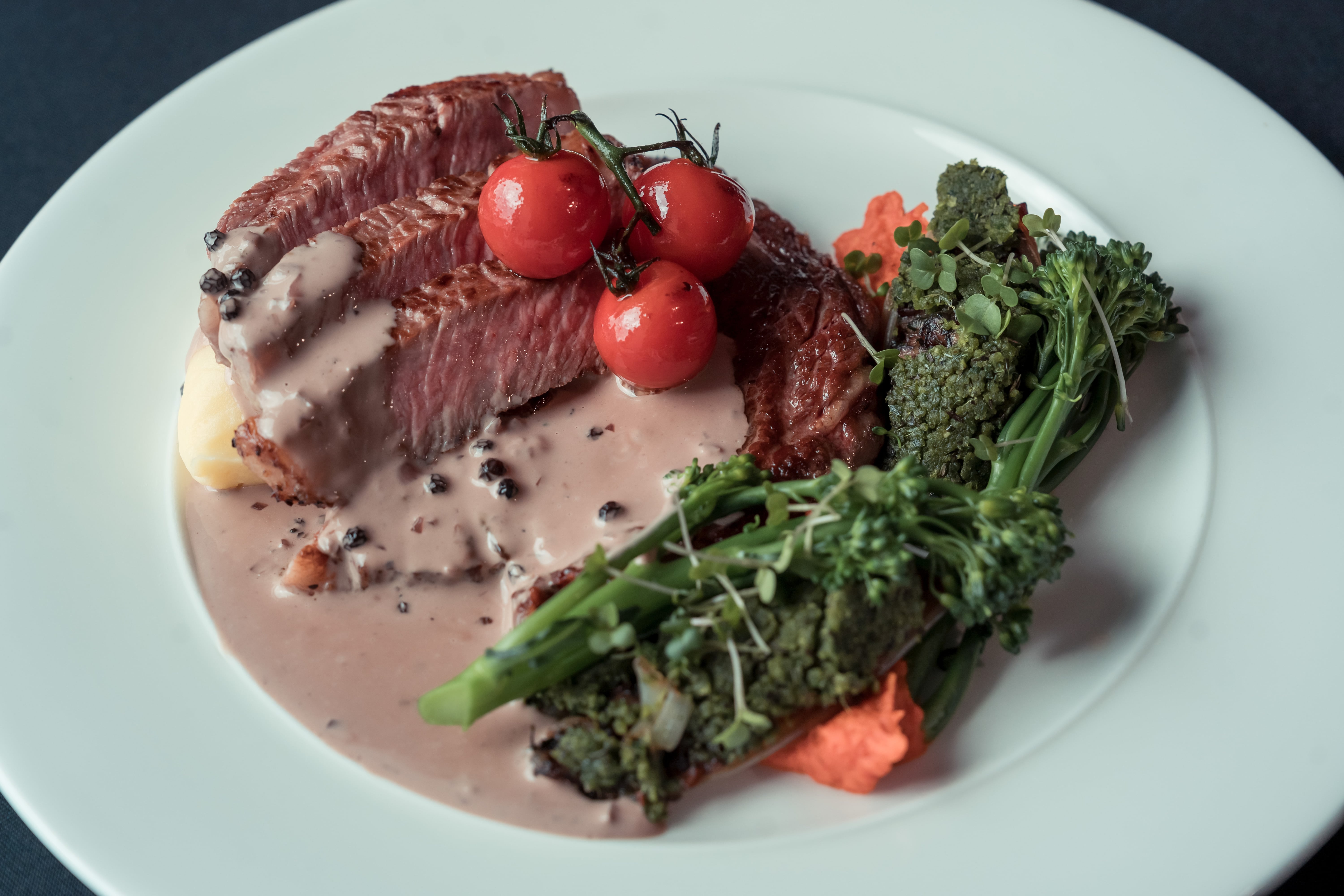 Aussie Beef Ribeye Steak | Stuffed Onion Crust | Mustard Mash | Aussie Beef & Lamb | UK