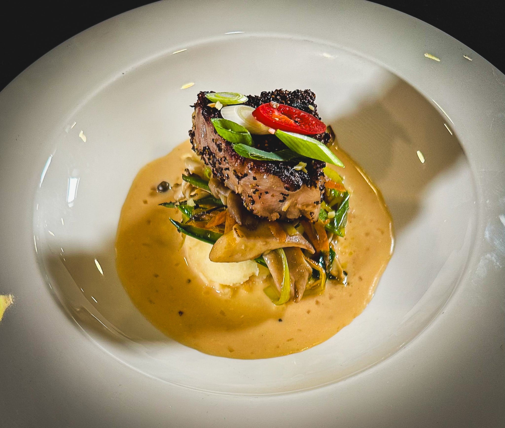 Asian Spiced Sirloin Steak with Sesame Lemon Mash | Aussie Beef & Lamb | UK