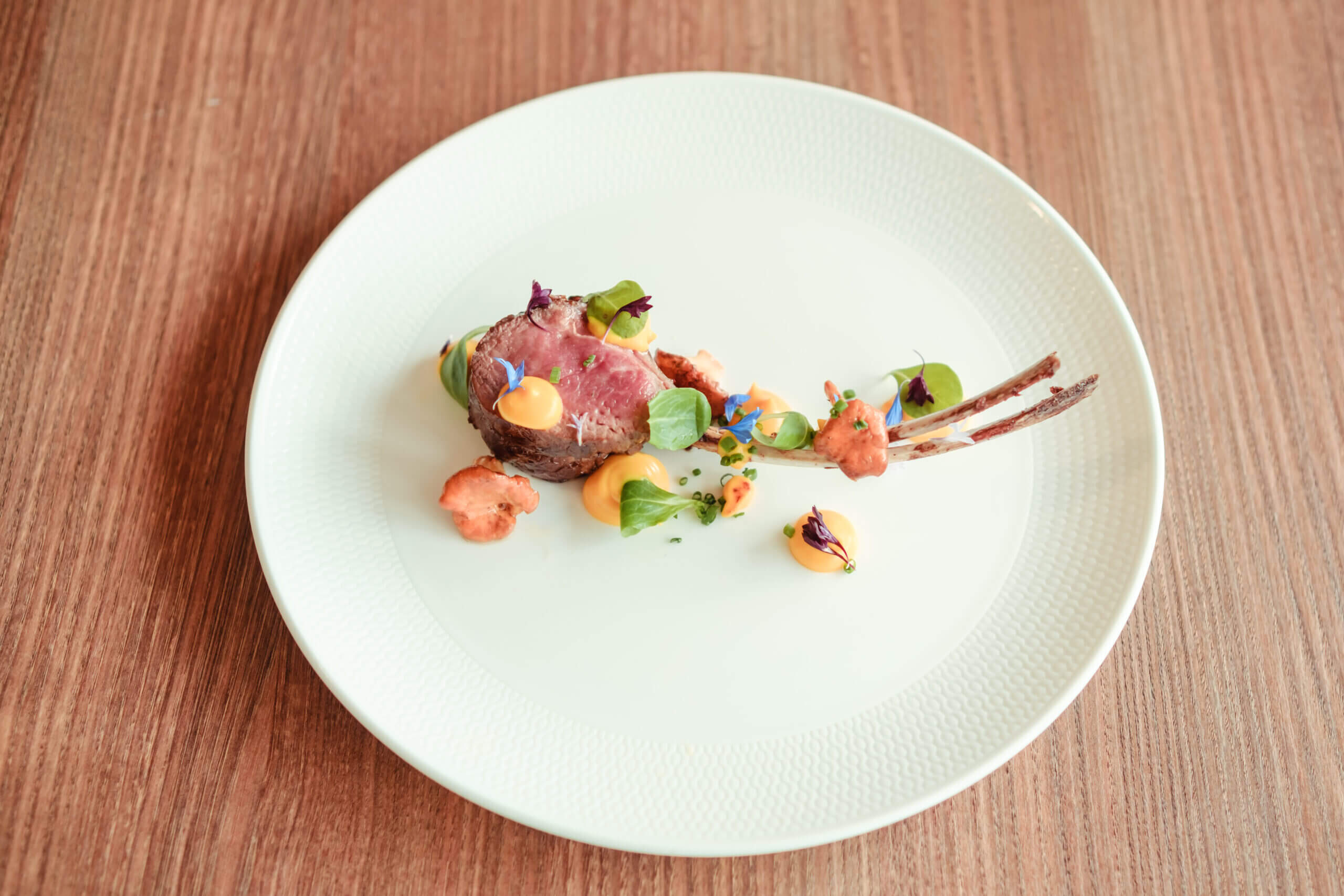 Aussie Lamb UK | Australian Grassfed Lamb Rack Potimarrow Puree | Aussie Beef & Lamb | UK