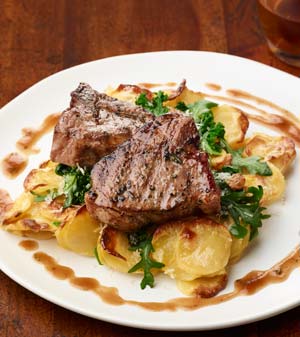 Aussie Lamb UK | Lamb T-bones Honey-Brined au Gratin Potatoes | Aussie Beef &amp; Lamb | UK