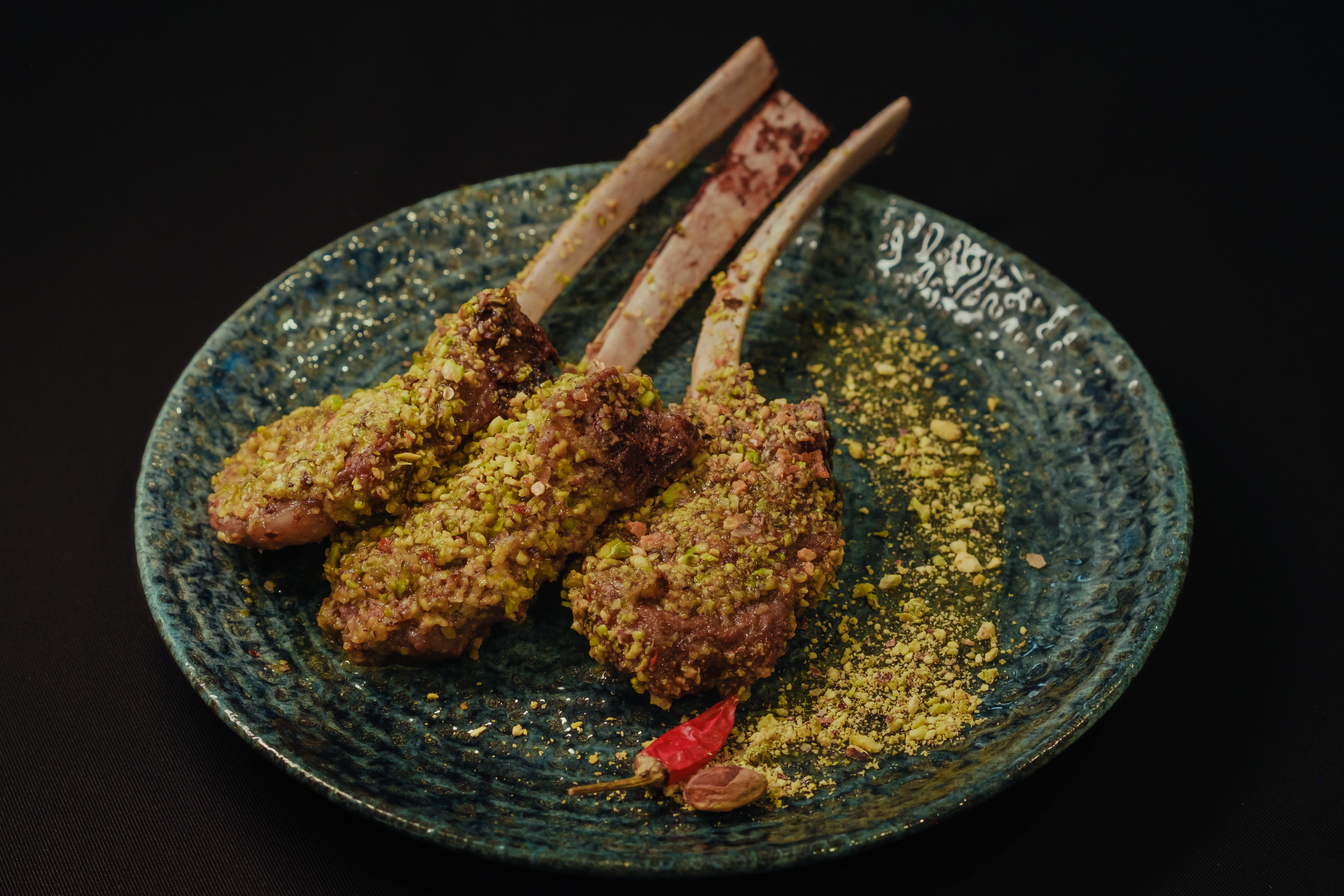 Chilli Honey Pistachio Lamb Chops | Aussie Beef & Lamb | UK