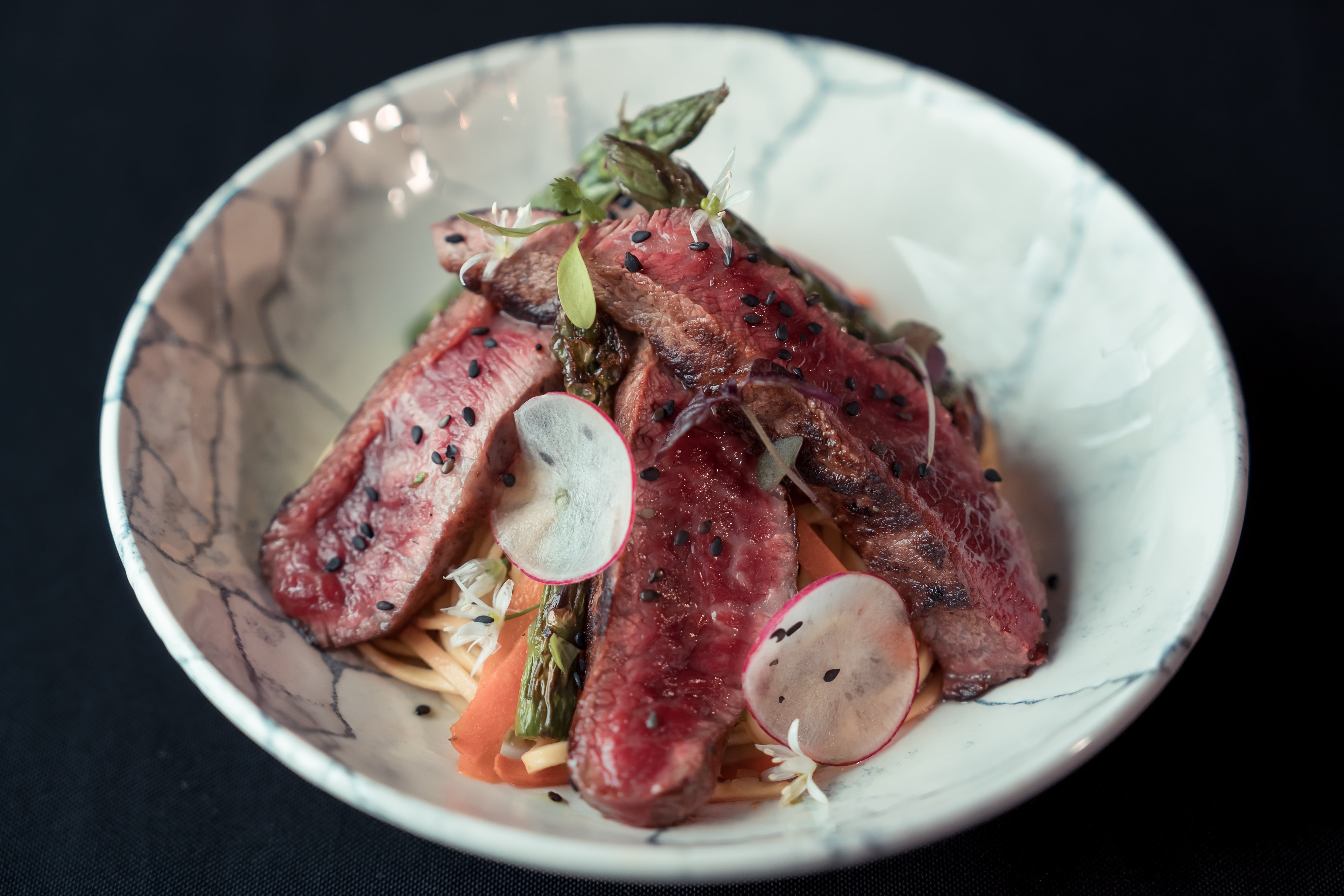 Aussie Flat Iron Steak | Asian Salad | Soy Ginger Dressing | Aussie Beef & Lamb | UK