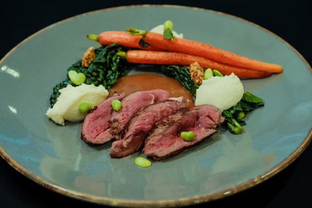 Lamb Rump, Cavolo Nero and Saucery’s Red Wine Sauce