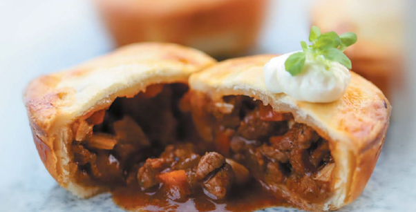 Lamb Baharat Party Pies